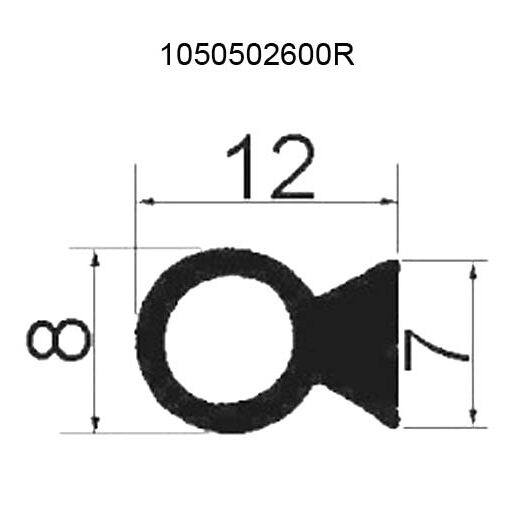 KUMITIIVISTE 12 X 8