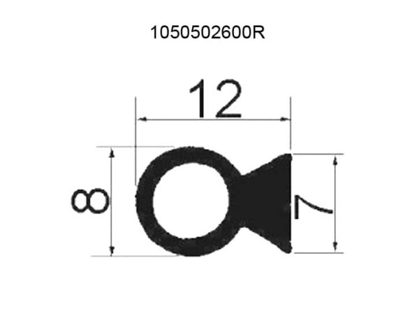 KUMITIIVISTE 12 X 8