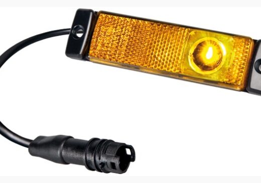 SIVUVALO LED KELTAINEN, 0,3 M
