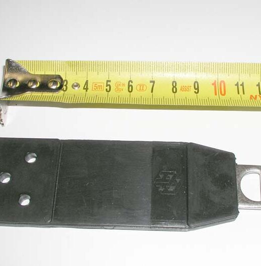 DÖRRHÅLLARE GUMMIDEL 120MM