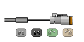 ABS SENSORADAPTER, DEUTSCH A,B,C,D