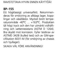 MONIKÄYTTÖRASVA BP-155 515 CM3 - Image 2