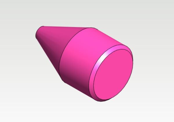 STYRTAPP FÖR RULLFLAK L=90