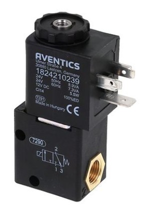 3/2 TIE VENTTIILI PALAUTUSJOUSELLA