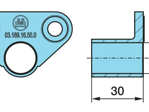 ABS SENSORHÅLLARE BPW SRB./ R