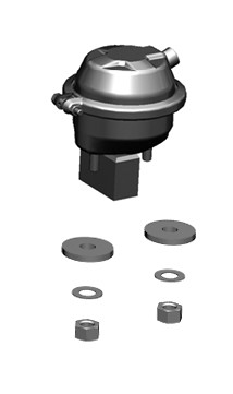 LÅSCYLINDER STYRBAR AXEL, JOST