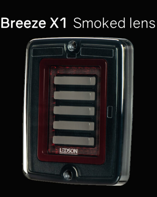 Breeze X1, Bak/ Broms/ Blinkljus, Smoked